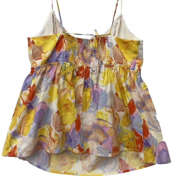 Ingrid & Isabel Women's Size Large Maternity Watercolor Floral Print Tank Top - Picture 11 of 13